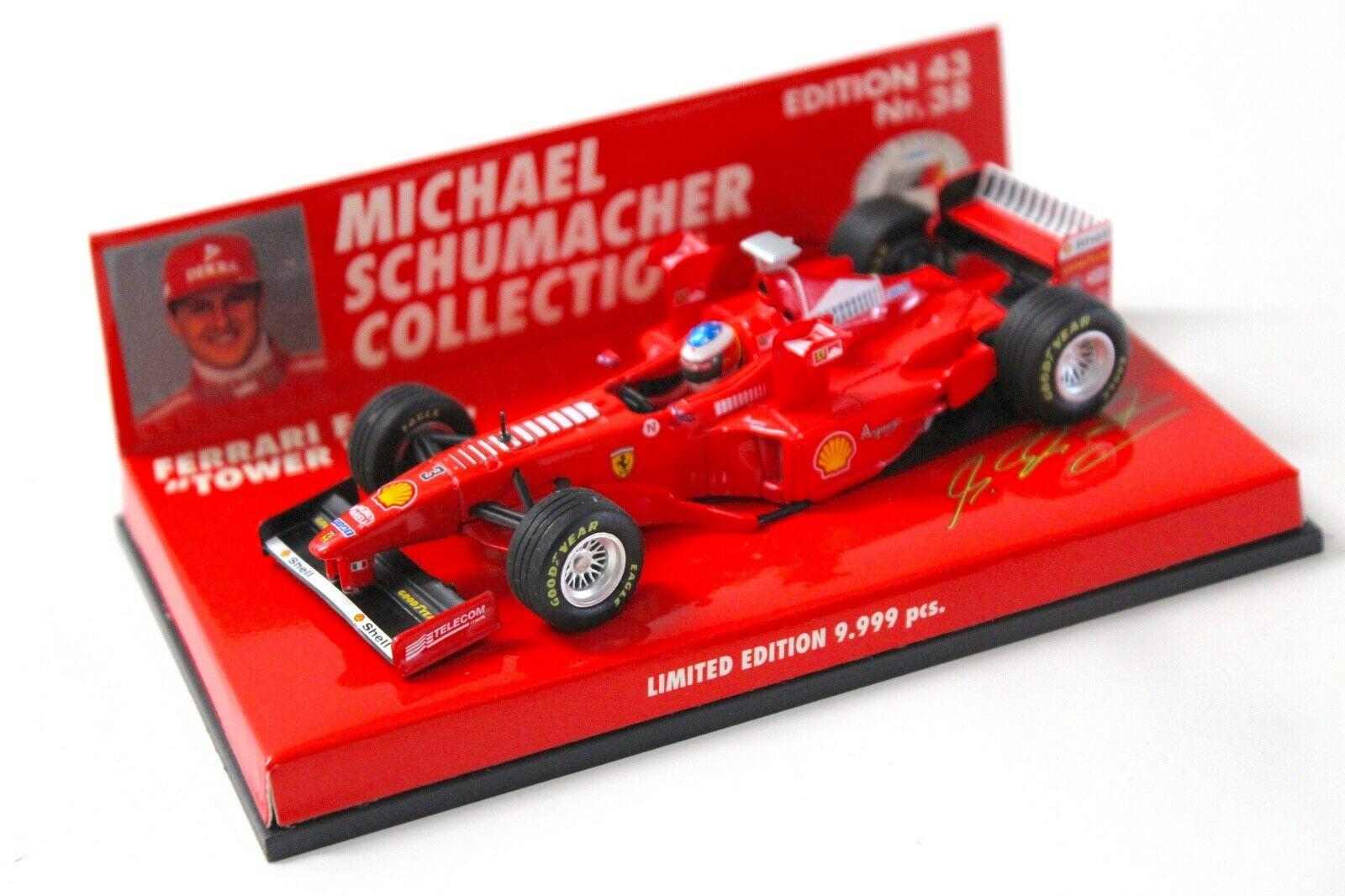1:43 Minichamps Ferrari F300 Tower Wing Schumacher #3