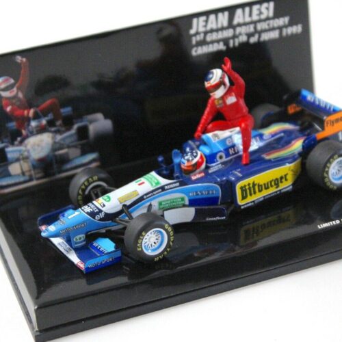 1:43 Minichamps F1 Benetton Renault J.Alesi 1st Victory
