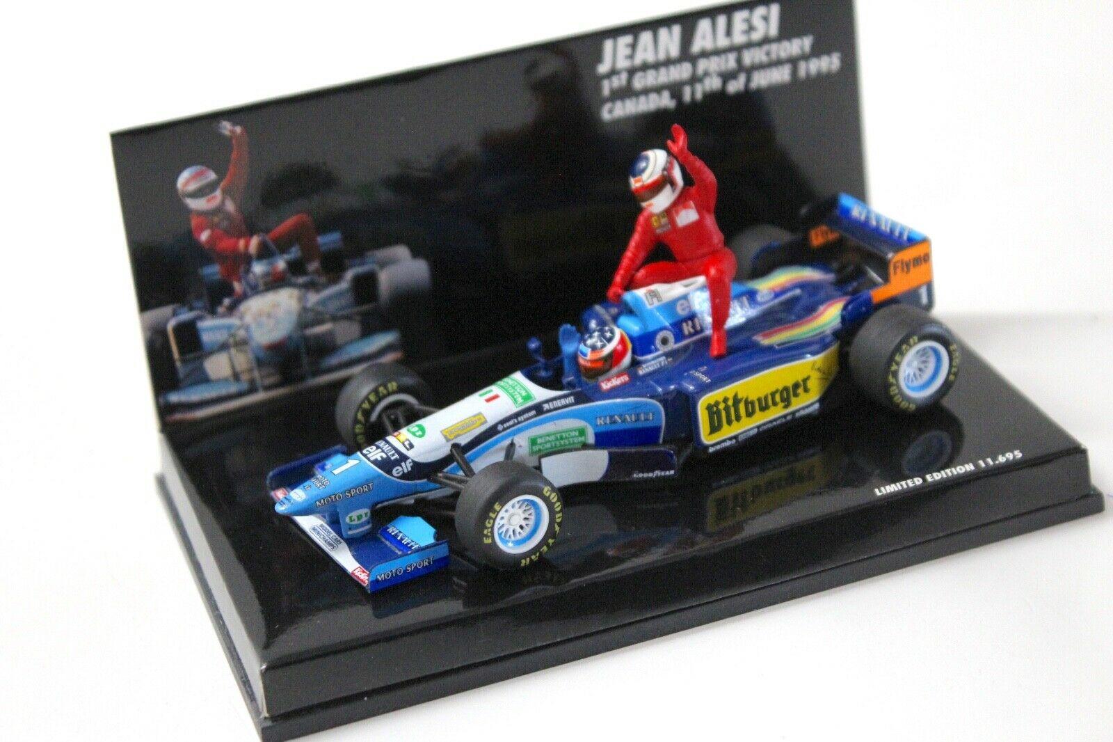 1:43 Minichamps F1 Benetton Renault J.Alesi 1st Victory