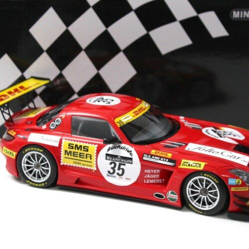 1:18 Minichamps Mercedes SLS AMG GT3 24h Spa Heyer #35