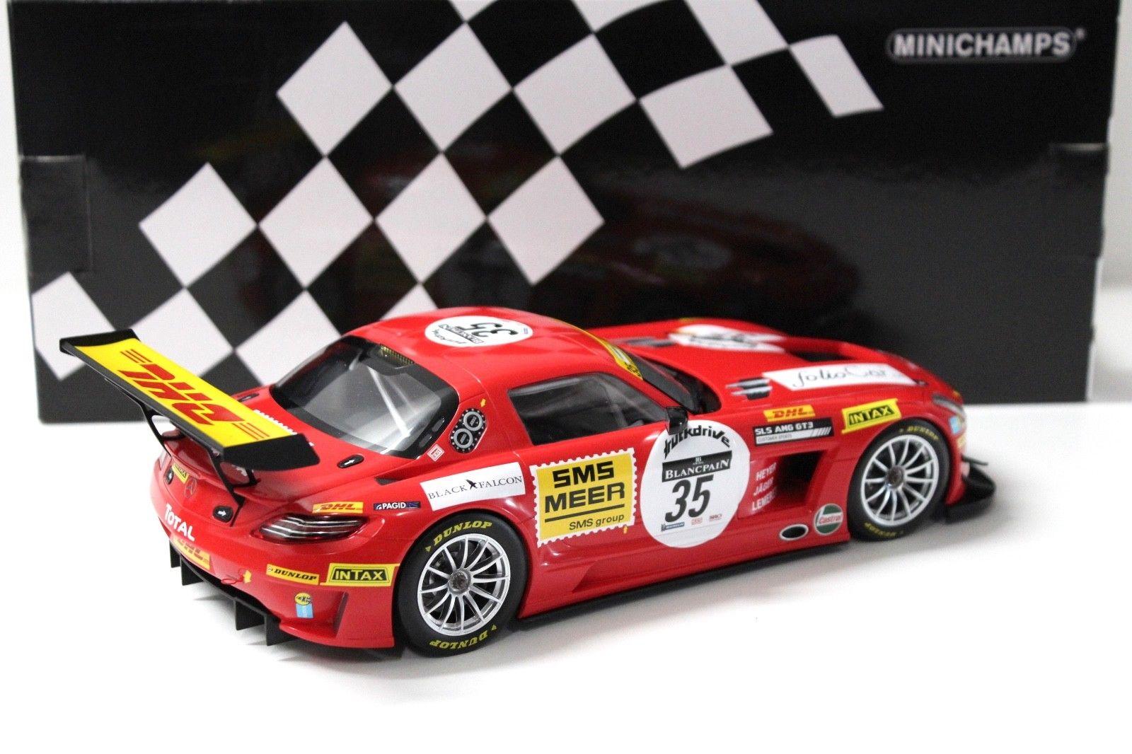 1:18 Minichamps Mercedes SLS AMG GT3 24h Spa Heyer #35