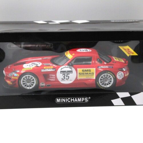 1:18 Minichamps Mercedes SLS AMG GT3 24h Spa Heyer #35