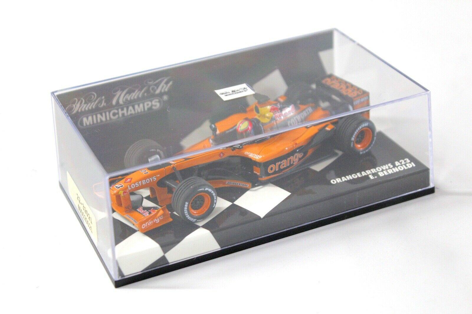 1:43 Minichamps Orangearrows A23 E.Bernoldi #21