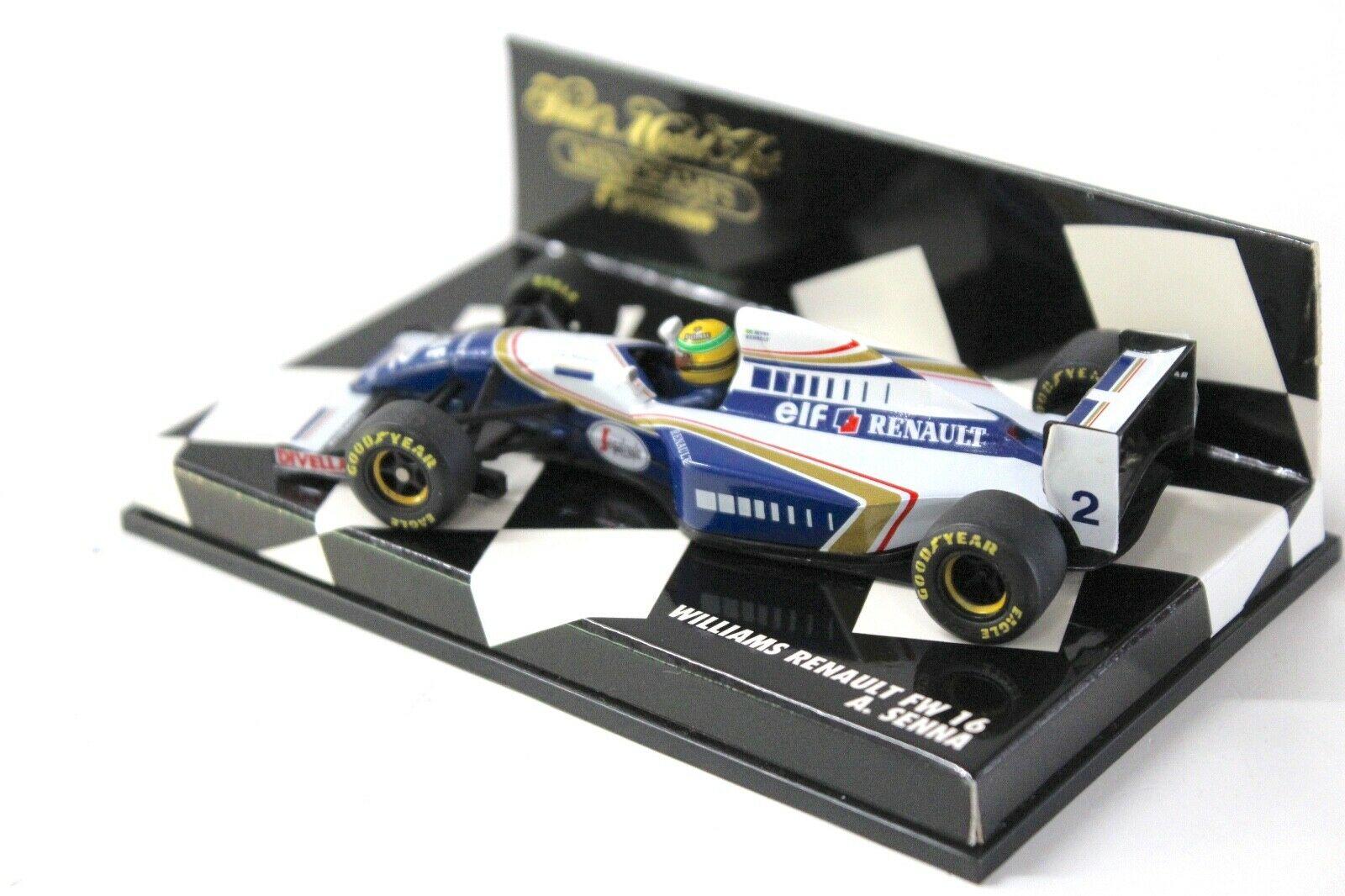 1:43 Minichamps Williams Renault FW16 A.Senna #2