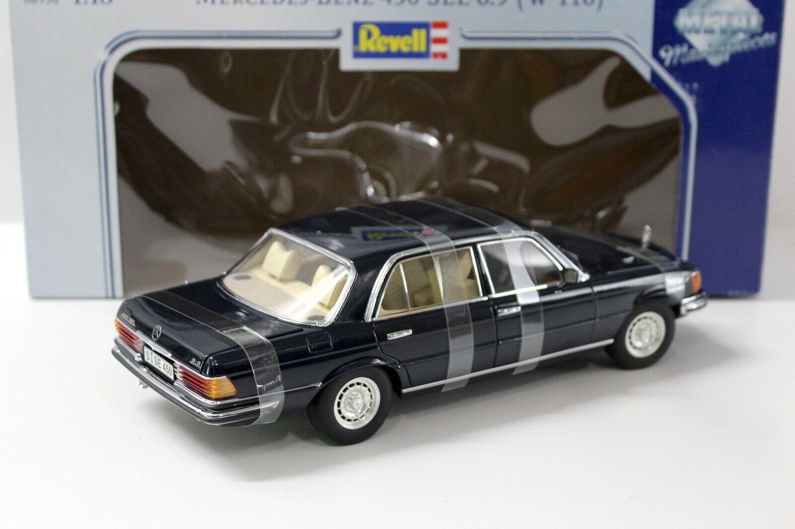 1:18 Revell Mercedes 450 SEL 6.9 W116 dark blue