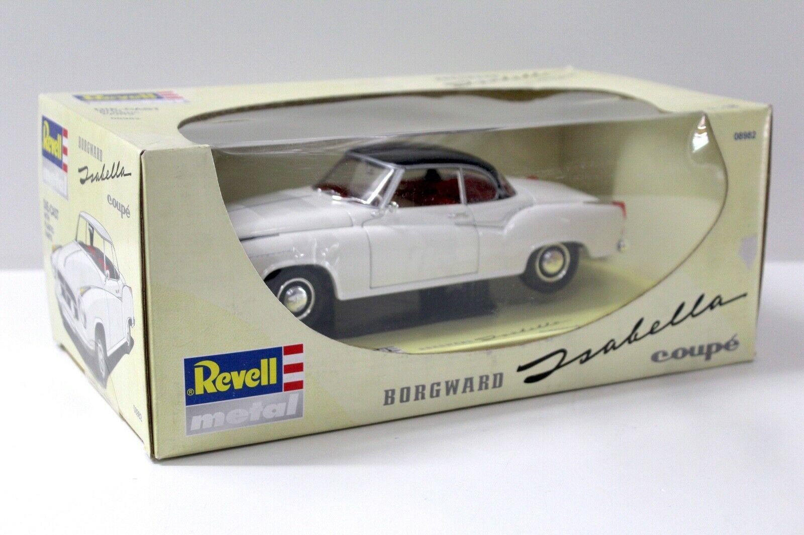 1:18 Revell Borgward Isabella Coupe white/ black