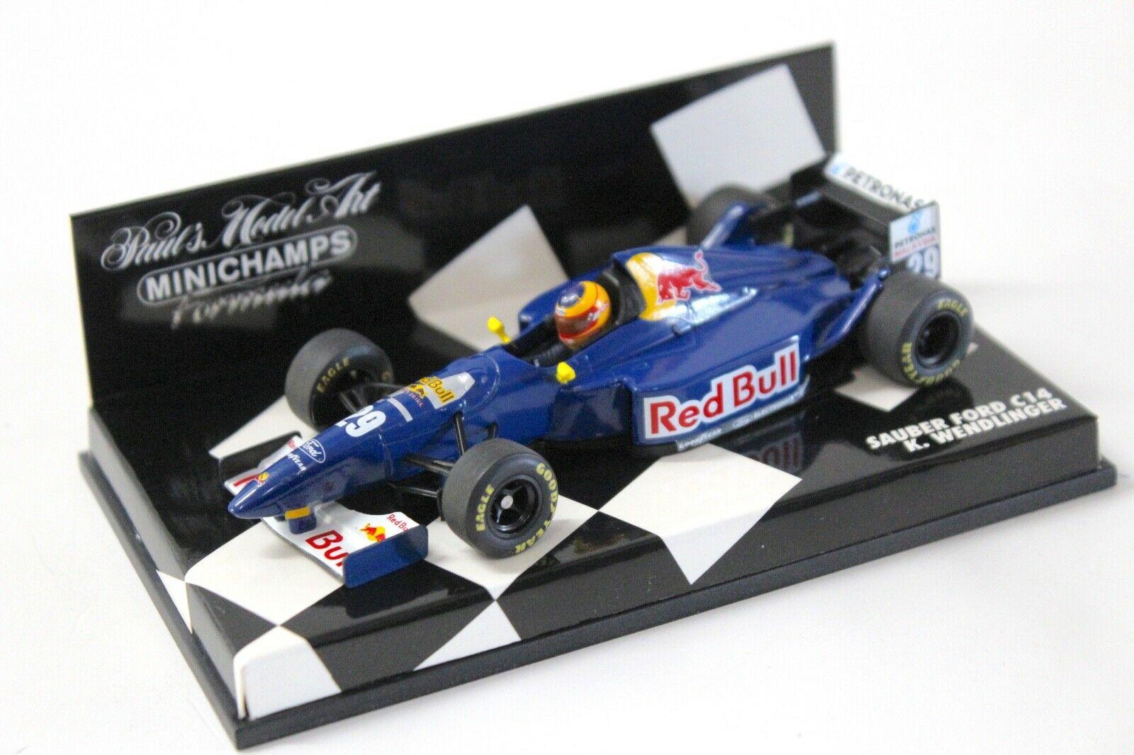 1:43 Minichamps Sauber Ford C14 K.Wendlinger #29