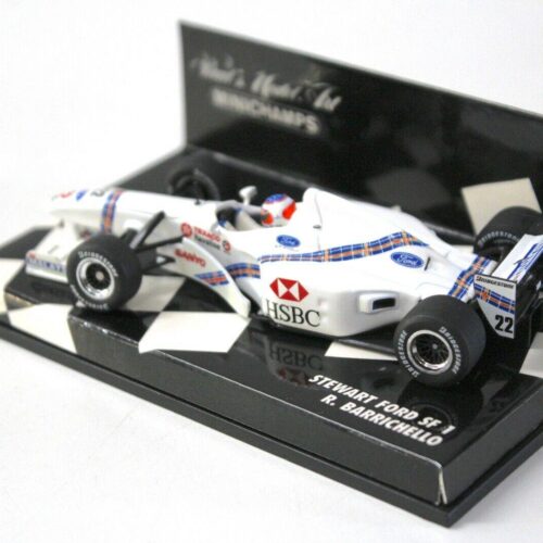 1:43 Minichamps Stewart Ford SF1 R.Barrichello #22