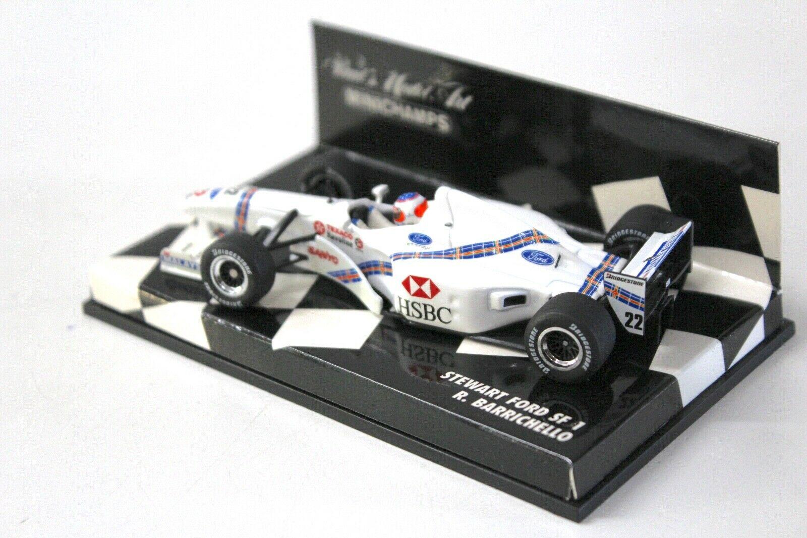 1:43 Minichamps Stewart Ford SF1 R.Barrichello #22