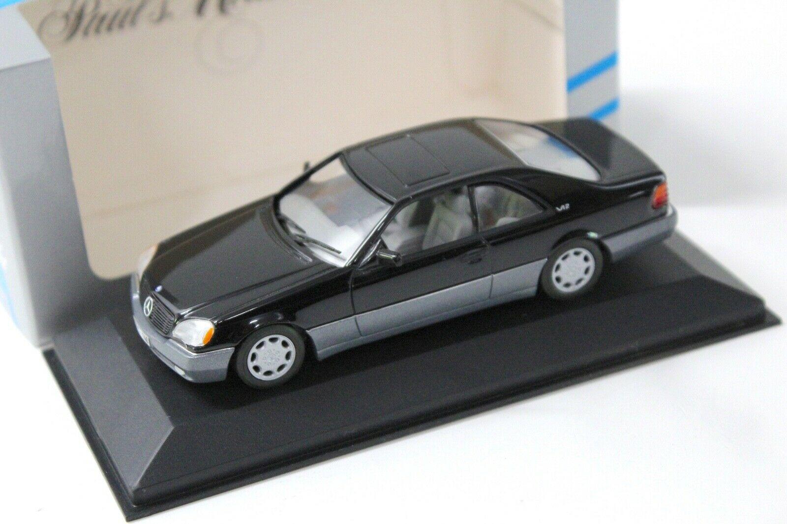 1:43 Minichamps Mercedes 600 SEC Coupe black