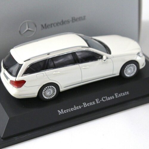 1:43 Kyosho Mercedes E-Klasse T-Modell white DEALER VERSION