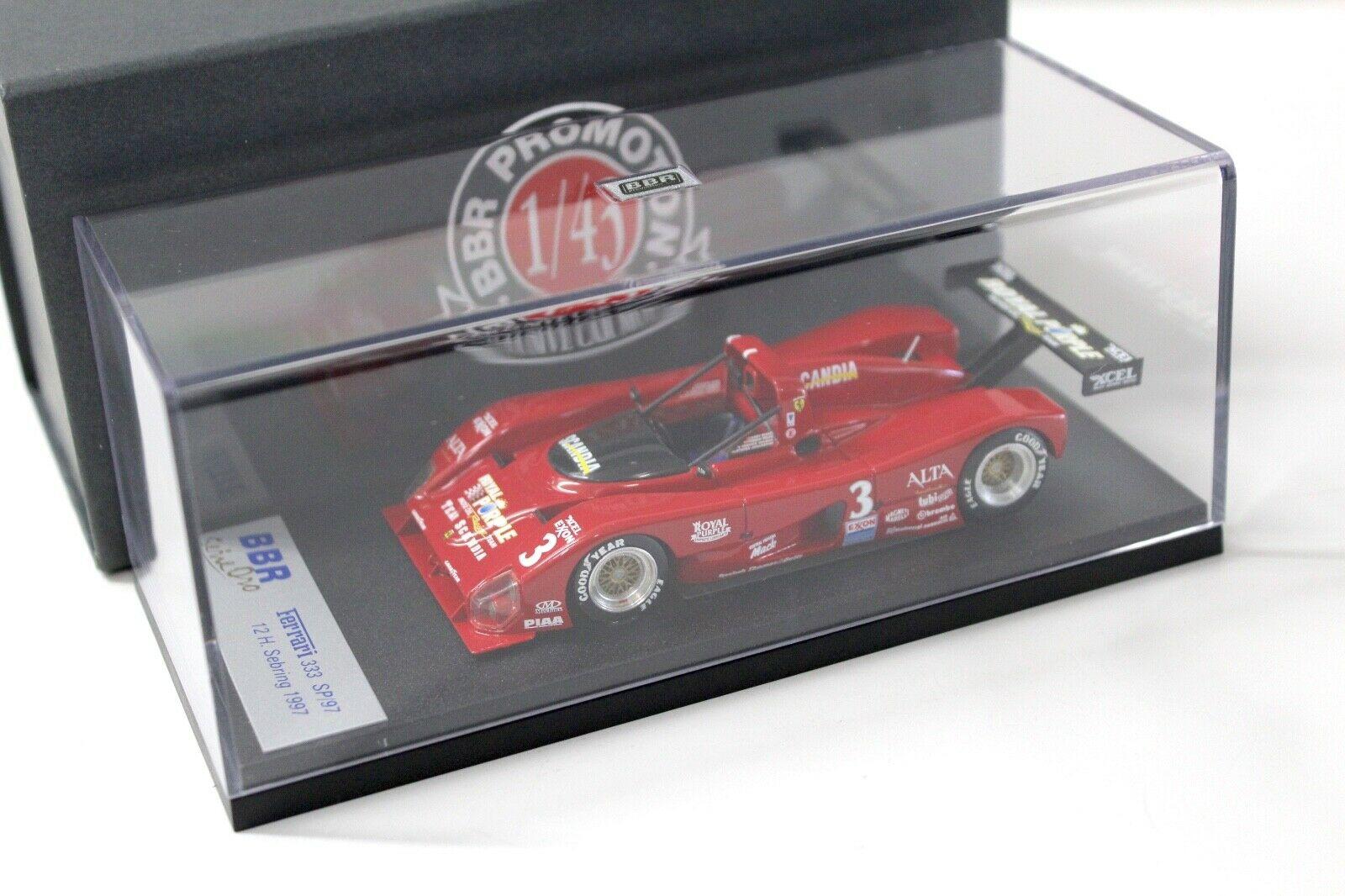 1:43 BBR Ferrari 333 SP/97 Sebring Team Scandia #3