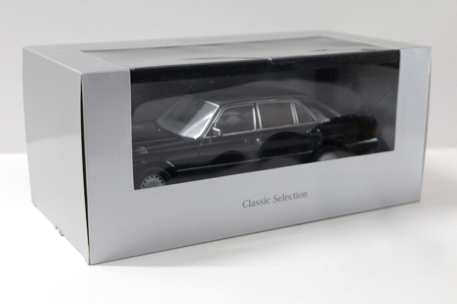 1:18 Norev Mercedes 560SEL W126 Limousine black DEALER VERSION