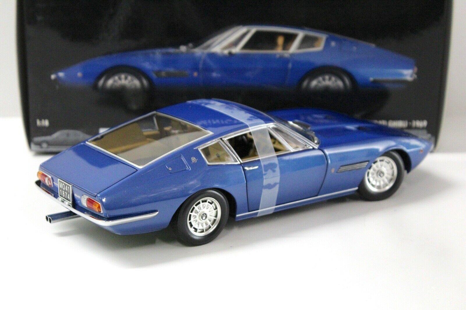 1:18 Minichamps Maserati Ghibli Coupe 1969 blue