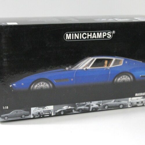 1:18 Minichamps Maserati Ghibli Coupe 1969 blue