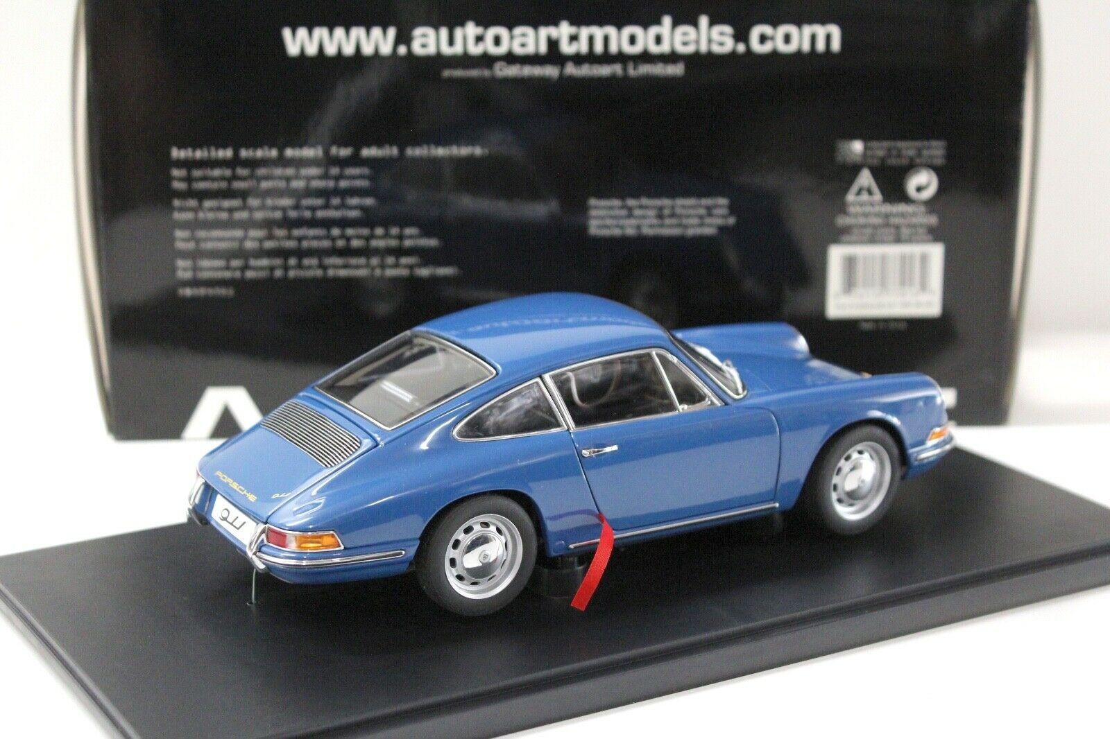 1:18 AUTOart Porsche 911 blue 1964