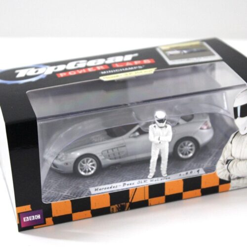 1:43 Minichamps Mercedes SLR McLaren silver Top Gear Version