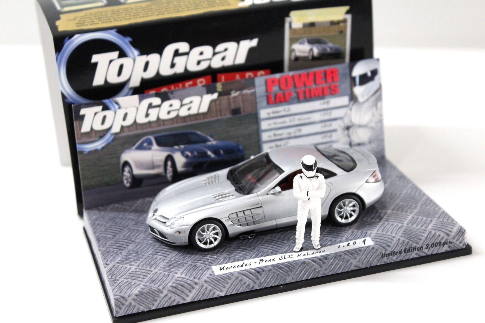 ID 50453 orig.jpg 1:43 Minichamps Mercedes SLR McLaren silver Top Gear Version