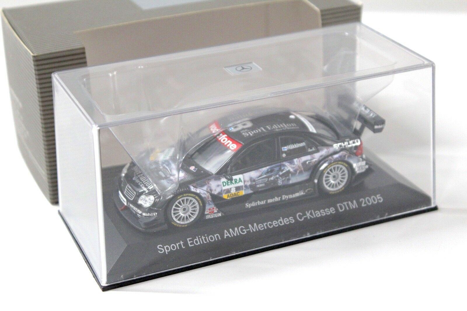 1:43 Minichamps Mercedes C-Klasse DTM 2005 Häkkinen #8 DEALER VERSION