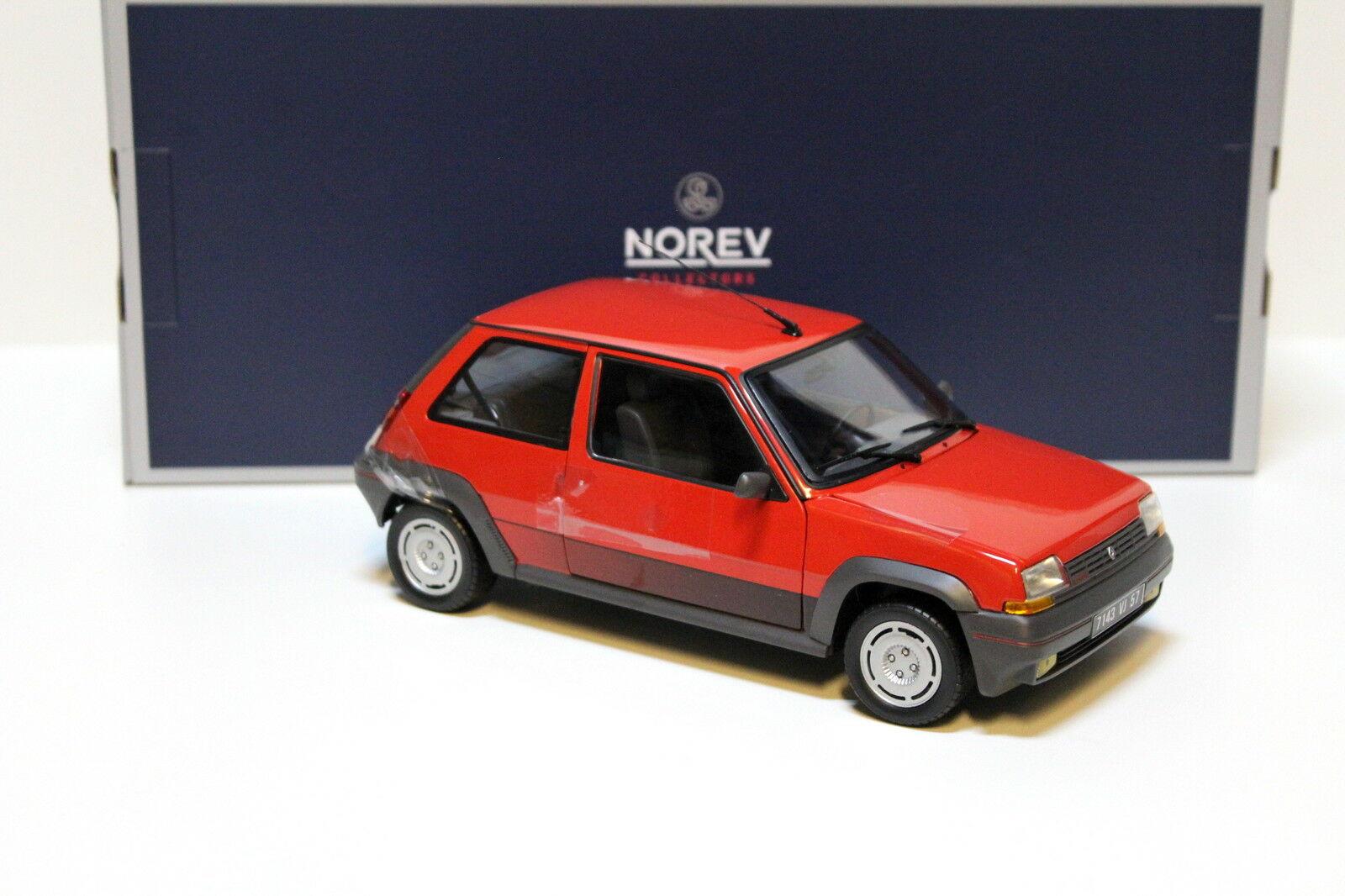 1:18 Norev Renault Supercinq GT Turbo 1989 red