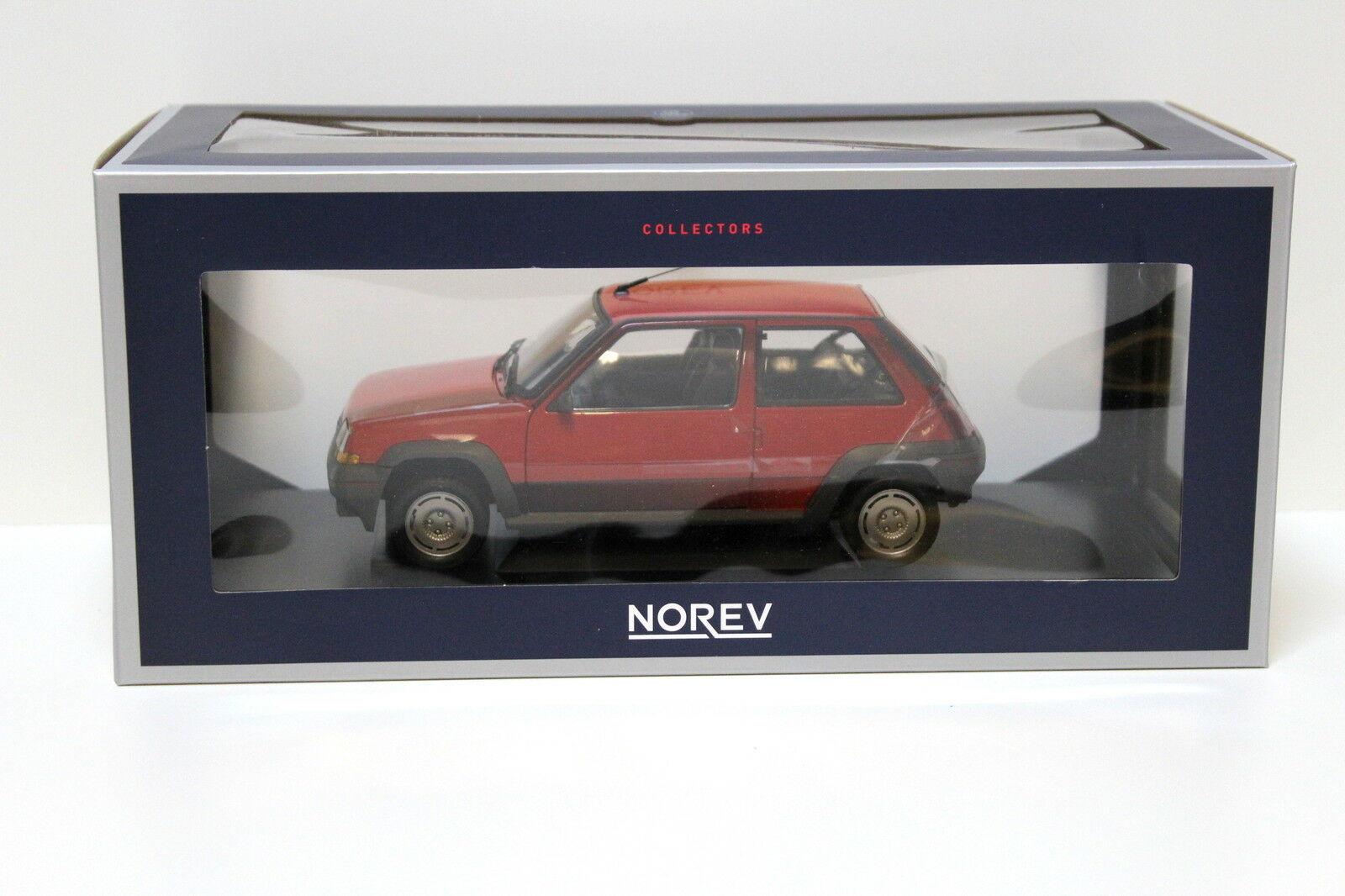 1:18 Norev Renault Supercinq GT Turbo 1989 red