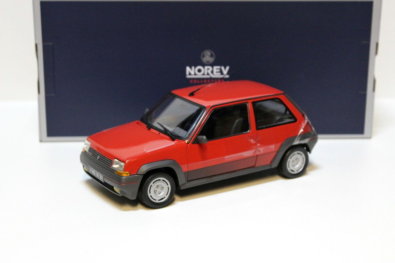 1:18 Norev Renault Supercinq GT Turbo 1989 red