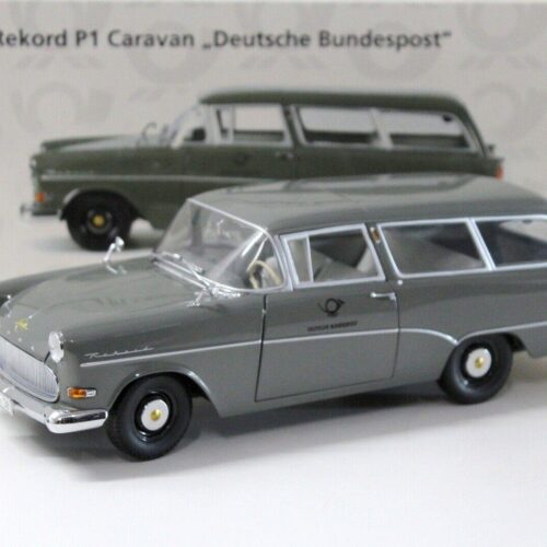 1:18 Minichamps Opel Rekord P1 Caravan Deutsche Post