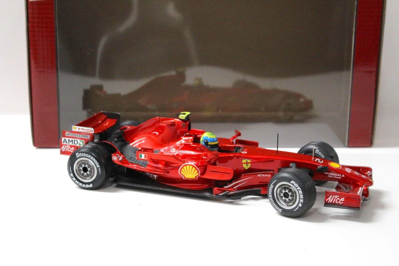 1:18 Hot Wheels Ferrari F2008 F1 Felipe Massa #2 red