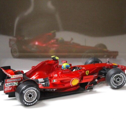 1:18 Hot Wheels Ferrari F2008 F1 Felipe Massa #2 red