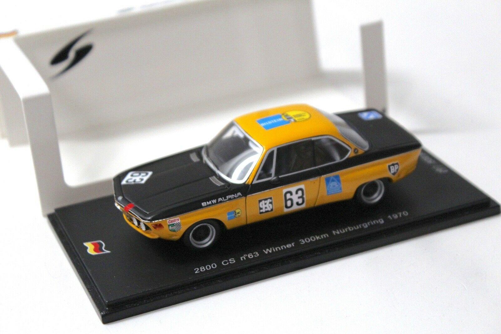 1:43 Spark BMW 2800 CS #63 Winner 300km Nürburgring