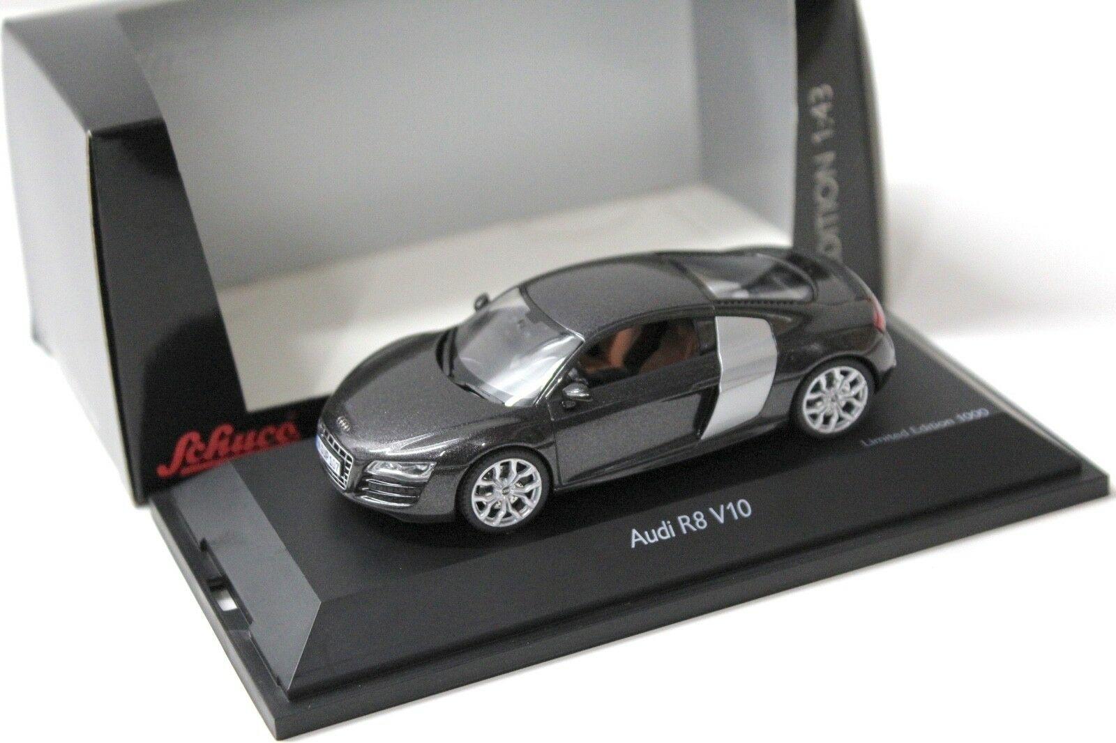 1:43 Schuco Audi R8 V10 Coupe lava grey
