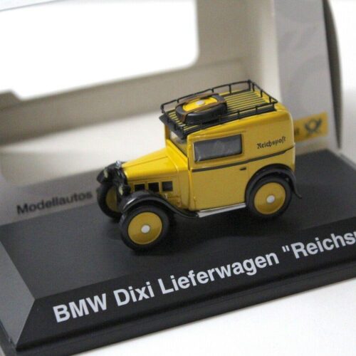 1:43 Schuco BMW Dixi Lieferwagen Reichspost yellow