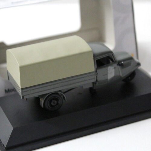 1:43 Schuco Tempo Dreirad Plane Deutsche Post grey