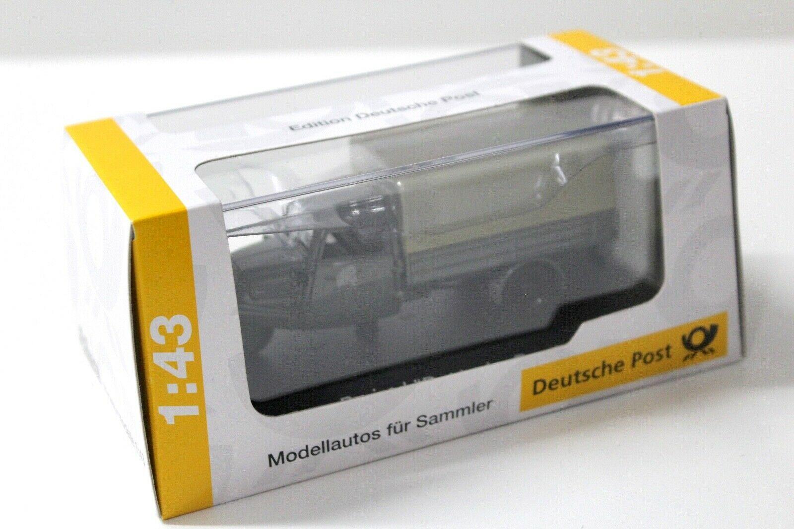 1:43 Schuco Tempo Dreirad Plane Deutsche Post grey