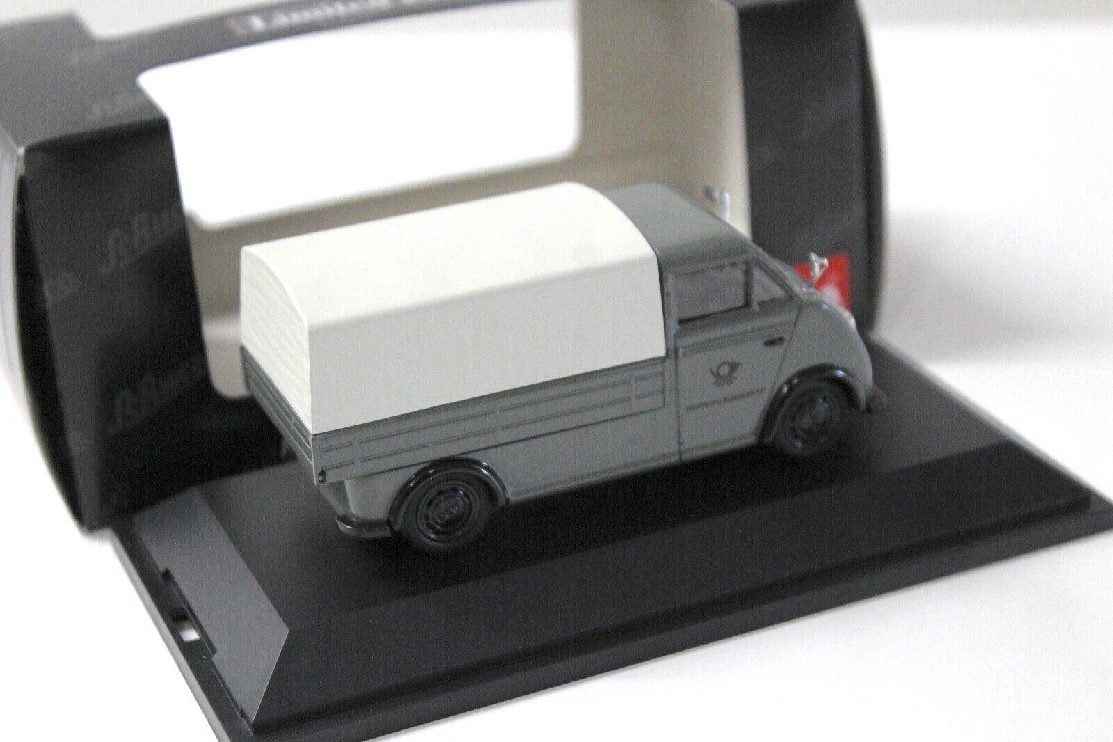 1:43 Schuco DKW Schnelllaster Fernmeldedienst Pritsche/ Plane 1950 grey