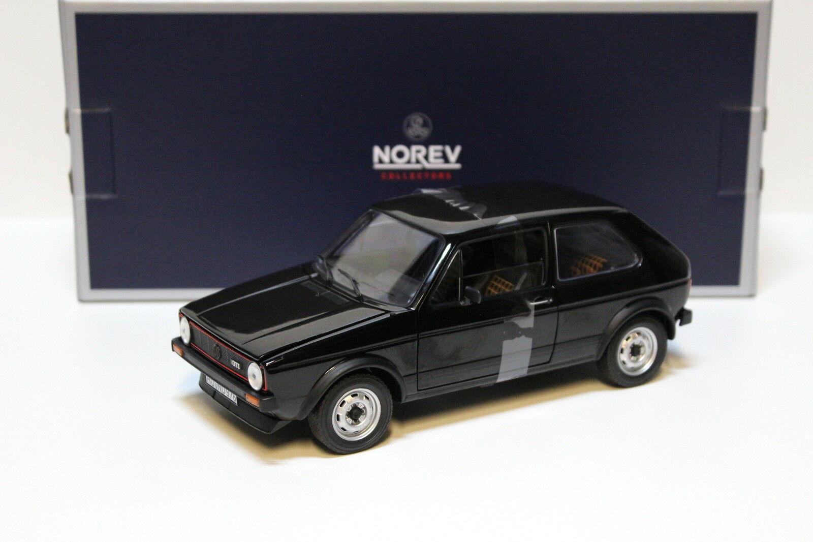 ID 50724 orig 1.jpg 1:18 Norev VW Golf 1 GTI 1976 black