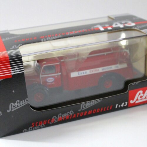 1:43 Schuco KRUPP Titan SWL 80 Tankwagen ESSO red