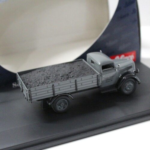 1:43 Schuco Opel Blitz S 3t Pritsche Schwarz Kohlen grey