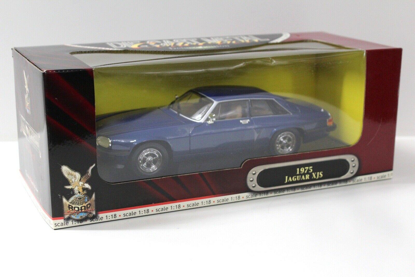 1:18 Road Signature Jaguar XJS Coupe 1975 blue