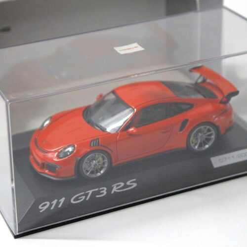 1:43 Minichamps Porsche 911 991 GT3 RS orange DEALER VERSION