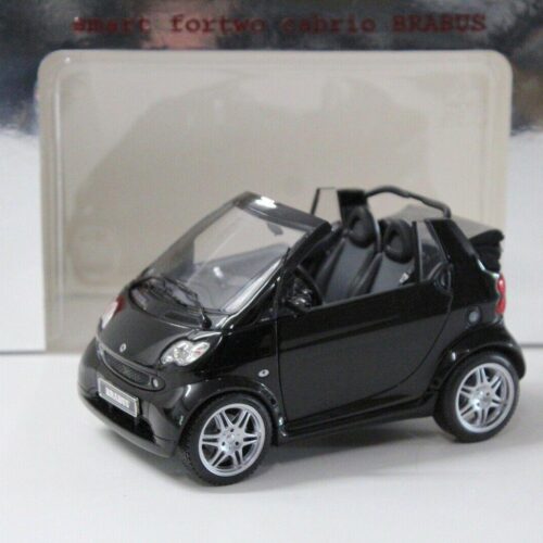 1:18 Kyosho Smart Fortwo Cabrio Brabus black DEALER VERSION