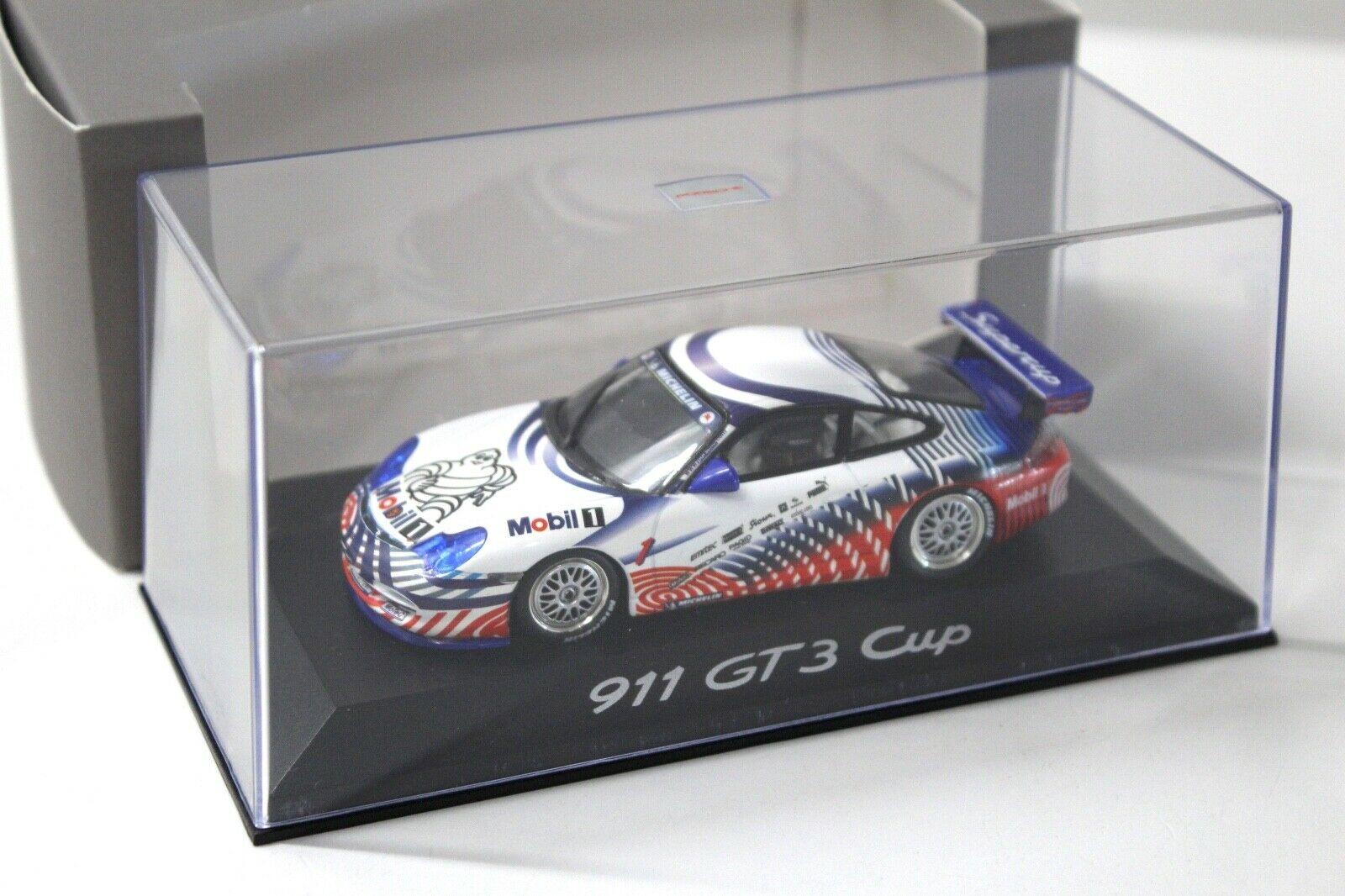 1:43 Minichamps Porsche 911 996 GT3 CUP Mobil1 DEALER VERSION