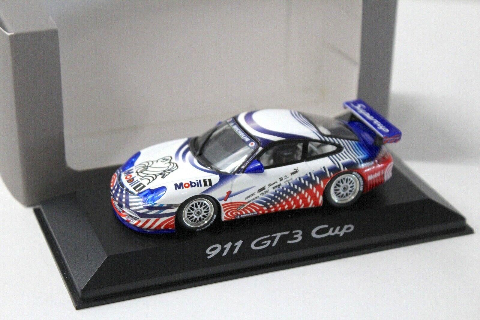 1:43 Minichamps Porsche 911 996 GT3 CUP Mobil1 DEALER VERSION