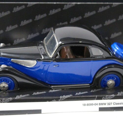1:18 Schuco BMW 327 Classic Coupe black/ blue
