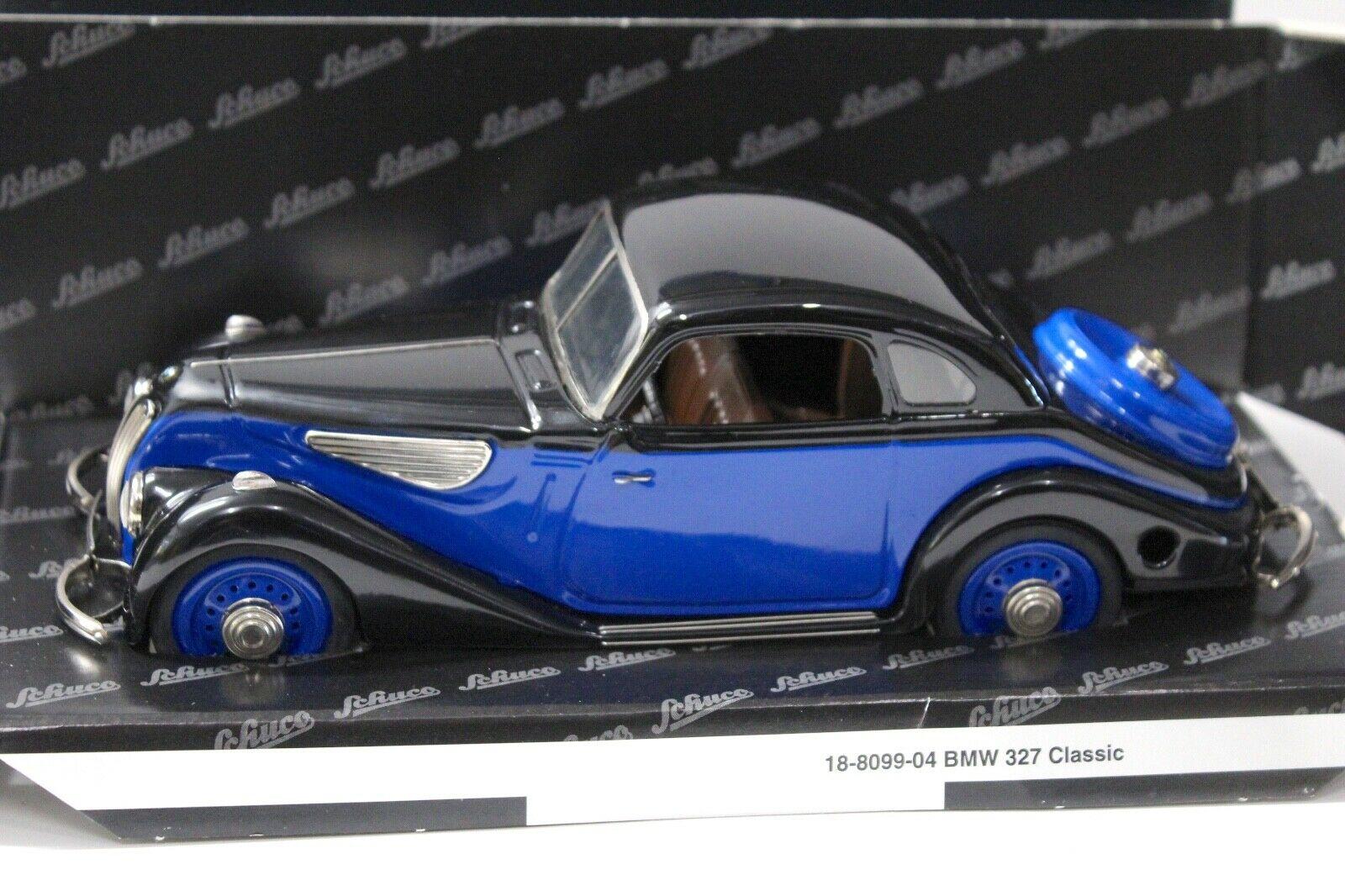 1:18 Schuco BMW 327 Classic Coupe black/ blue