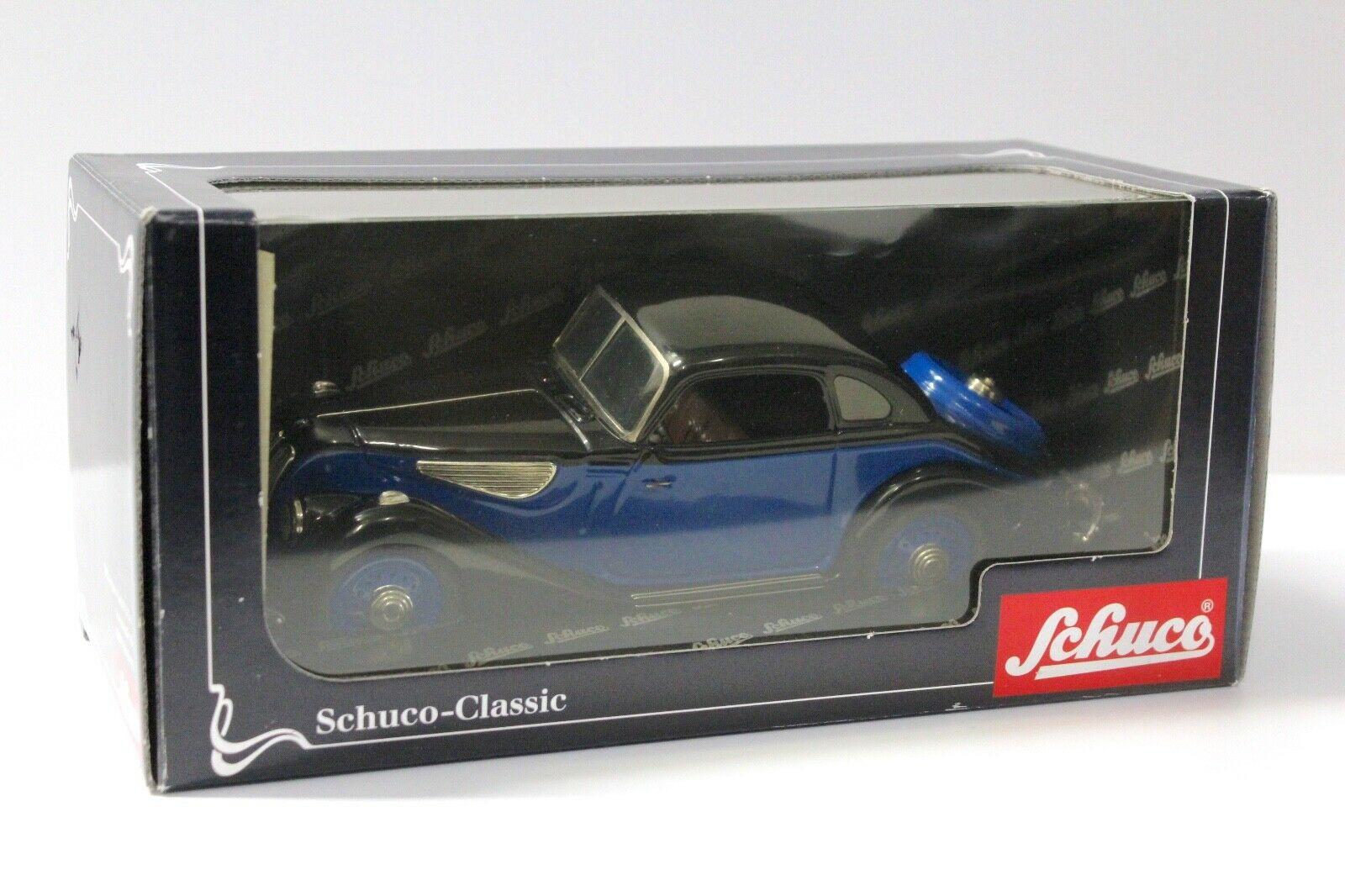 1:18 Schuco BMW 327 Classic Coupe black/ blue