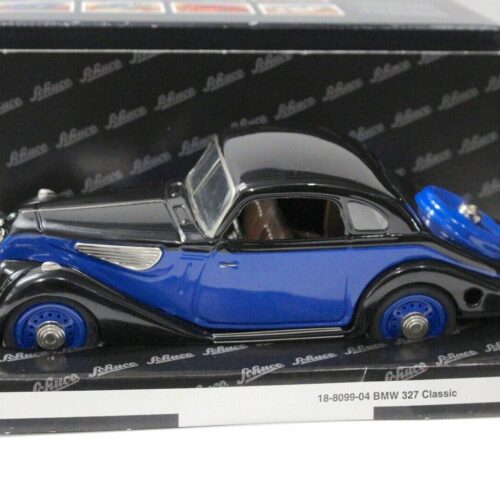 1:18 Schuco BMW 327 Classic Coupe black/ blue