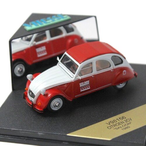 1:43 Vitesse Citroen 2CV Ente "SALOON" 1980 red / white