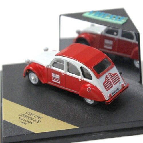 1:43 Vitesse Citroen 2CV Ente "SALOON" 1980 red / white