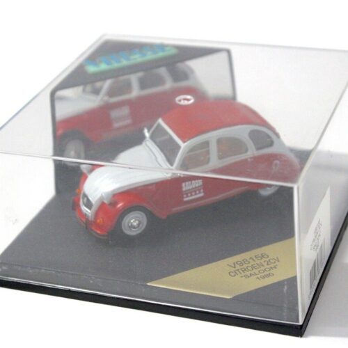 1:43 Vitesse Citroen 2CV Ente "SALOON" 1980 red / white